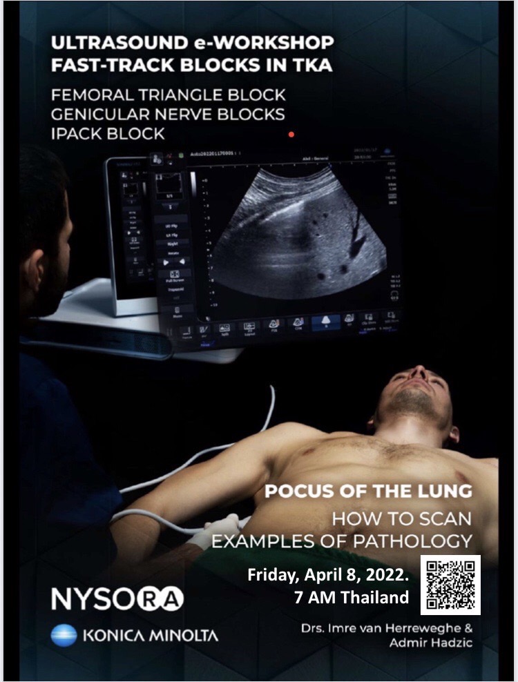 Ultrasound e-Workshop Fast-Track Blocks in TKA