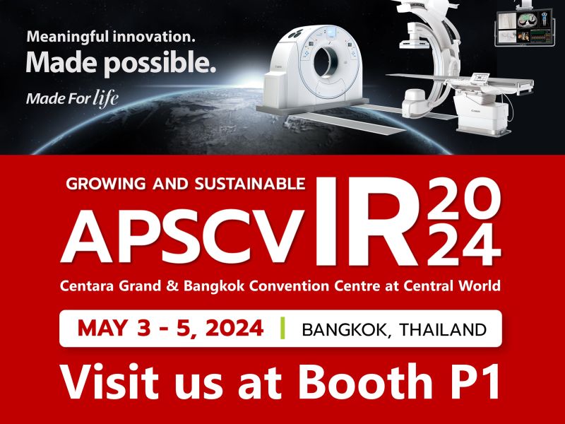 See you soon at the upcoming APSCVIR in Bangkok from 3rd – 5th May 2024