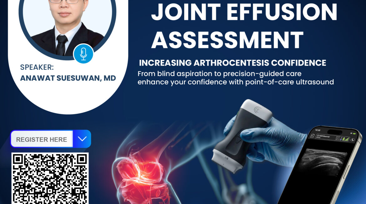 Recorded Webinar | Ultrasound for Joint Effusion Assessment 20 May 2026